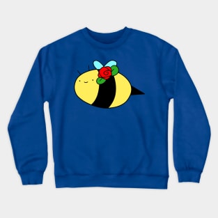 Red Rose Bee Crewneck Sweatshirt